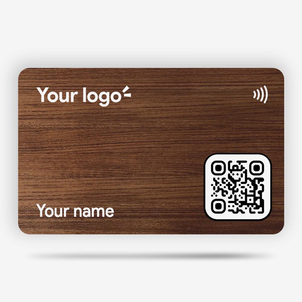 Tapni Bamboo Card™ - Smart Business Card - Tapni®